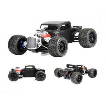 BOLHA TRANSPARENTE RAT ROD 3.3 PARA AUTOMODELO 1/8 OFF ROAD MONSTER / CRAWLER LYNX LHP 0957 T